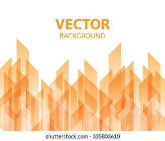 Beautiful abstract background for banners, with  orange colors. Consisting of glowing lines.