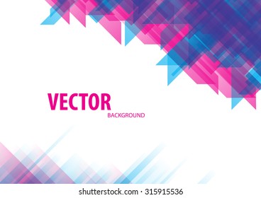 Beautiful abstract background for banners, with  purple and blue colors. Consisting of glowing lines.