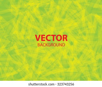 Beautiful abstract background for banners, with  yellow and green colors. Consisting of glowing lines.
