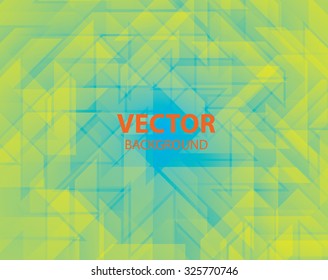 Beautiful abstract background for banners, with  yellow, blue and green colors. Consisting of glowing lines.