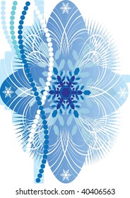 beautiful abstract background, border, branches