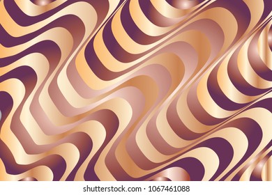 Beautiful abstract background with brown and beige waves.