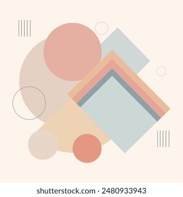 Beautiful abstract background with calm colors