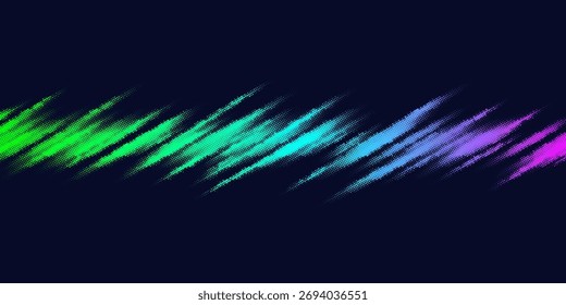 Beautiful abstract background with color particles background. An effective template for placing text and information. Graphic elements for design. Background for creative work.