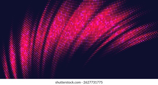 Beautiful abstract background with colorful particles background. An effective template for placing text and information. Graphic elements for design. Background for creative work.