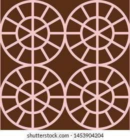 Beautiful abstract background. The geometric pattern and trendy ornament. vector for fabric, wallpaper, packaging, wrapping, decorative print, and wall.