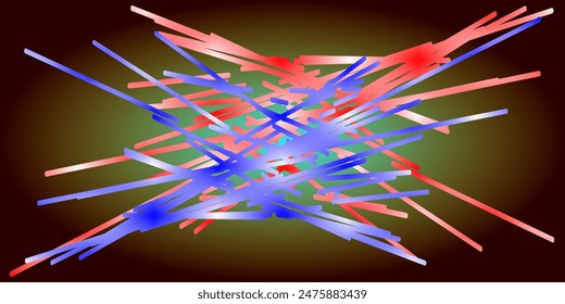 hermoso fondo abstracto de palos de color degradado