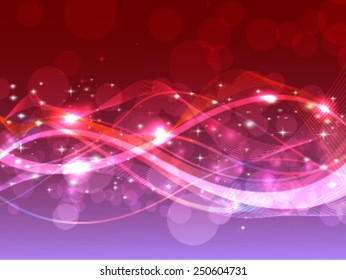 Beautiful abstract background with gradient and radiance. Vector illustration