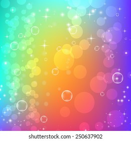 Beautiful abstract background with gradient and radiance. Vector illustration