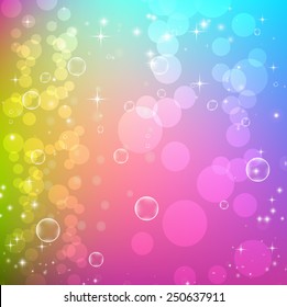 Hermoso fondo abstracto con gradiente y radiancia. Ilustración del vector