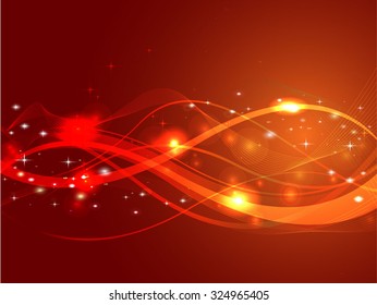 Beautiful abstract background with gradient and radiance. Vector illustration