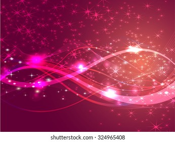 Beautiful abstract background with gradient and radiance. Vector illustration