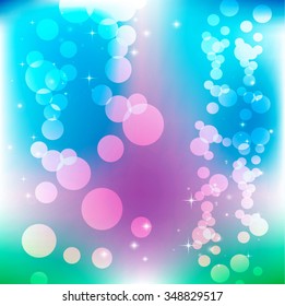 Beautiful abstract background with gradient and radiance. Vector illustration