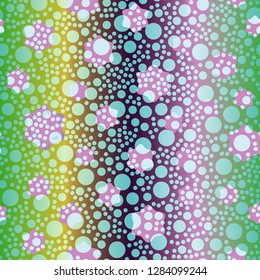 Beautiful abstract background multicolor circle splash.