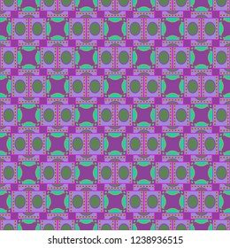 Beautiful abstract background multicolored geometric pattern seamless.