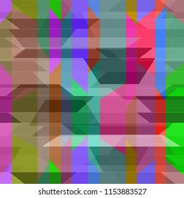 Beautiful abstract background multicolored simple poligonal seamless.