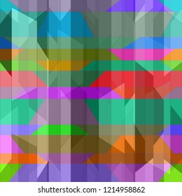Beautiful abstract background multicolored simple poligonal seamless.