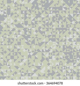 Beautiful abstract background with multicolored triangles - vector seamless pattern