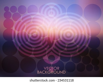 Beautiful abstract background with original features.