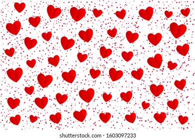 Beautiful abstract background, romantic theme. Creative vector illustration for your web site, wallpapers, ads, decoration design. Creative texture template for cover, book, flyer, valentines day