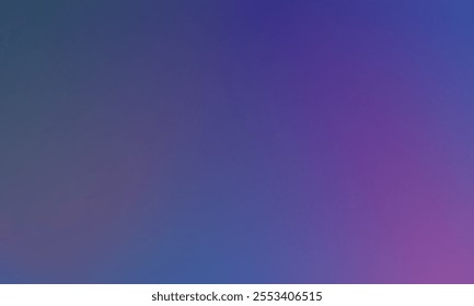 A beautiful abstract background with a soothing gradient of blue, purple and black colors. Ideal for creative designs, presentations, or digital art projects.