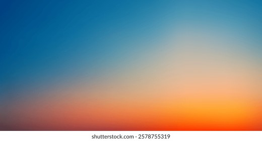 Beautiful abstract background of sunset or sunrise background, Background for support presentation file.