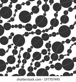 Beautiful abstract background with transparent circles