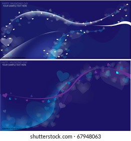 Beautiful abstract background the Valentine's day