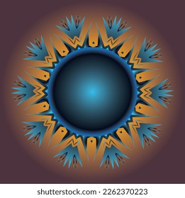Hermoso fondo abstracto. Archivo vector para diseños.