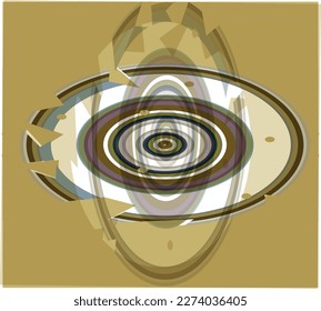 Beautiful abstract background. Vector file for designs.