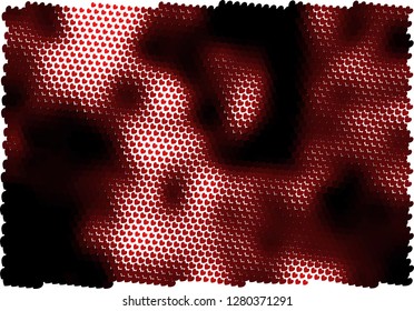 Beautiful abstract background with vector hearts