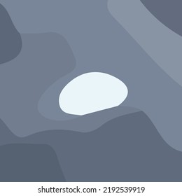 The beautiful abstract of black and grey color blend vector. It is suitable to elegant themed home decorations such as wall paintings or photo frames on the table.