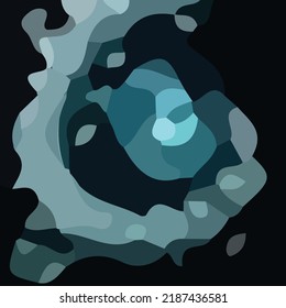 The beautiful abstract of blend color vector. It is suitable to elegant themed home decorations such as wall paintings or photo frames on the table.