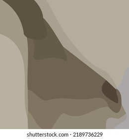 The beautiful abstract of blend color vector. It is suitable to elegant themed home decorations such as wall paintings or photo frames on the table.