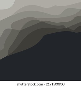 The beautiful abstract of blend color vector. It is suitable to elegant themed home decorations such as wall paintings or photo frames on the table.