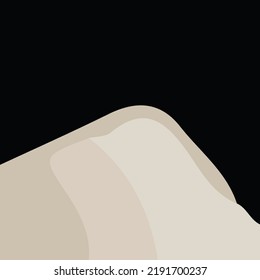 The beautiful abstract of blend color vector. It is suitable to elegant themed home decorations such as wall paintings or photo frames on the table.