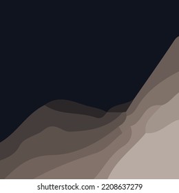 The beautiful abstract of blend color vector. It is suitable to elegant themed home decorations such as wall paintings or photo frames on the table.