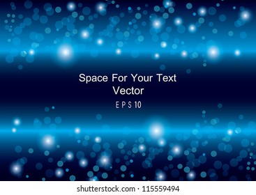beautiful abstract blue background vector
