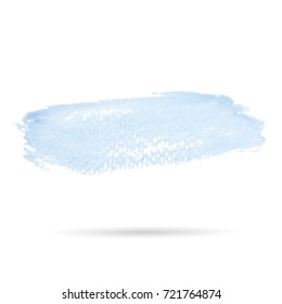 beautiful abstract blue watercolor art hand paint on white background,Watercolor background for logo.