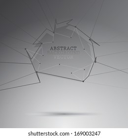 beautiful abstract broken design background 