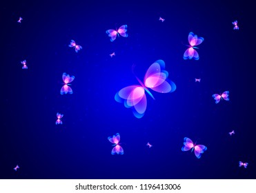 beautiful abstract butterfly