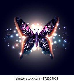 Beautiful Abstract Butterfly 