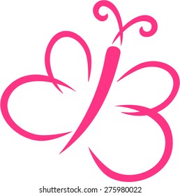 Beautiful abstract butterfly