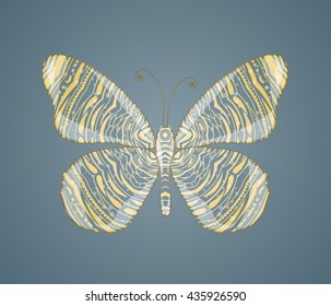 Beautiful abstract butterfly.