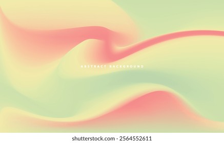 Beautiful Abstract Cloudscape with Glowing Gradient and Bright Yellow Accents - Artistic Digital Background Design