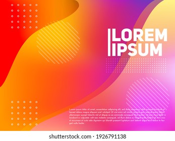 Beautiful abstract colored gradients with movement. It's a light and colorful blurred background.