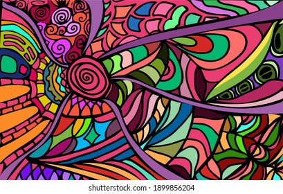 Beautiful abstract colored pattern. For any design