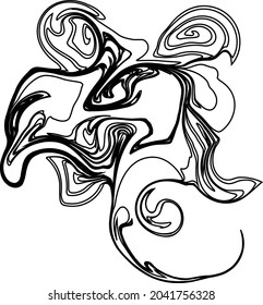 Beautiful An Abstract Created In Illustrator 