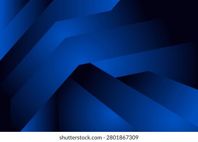Beautiful  Abstract Dark Blue Shape Background Design. Usable for Background, Wallpaper, Banner, Poster, Brochure, Card, Web, Presentation. vector illustration on horizontal layut design