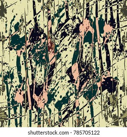 Beautiful abstract dark graffiti pattern vector illustration